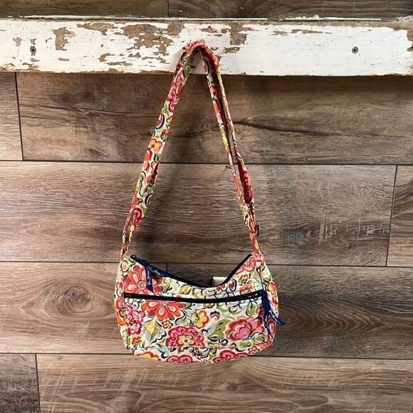 Vera Bradley Hope Garden Maggie Hobo Purse Retired Pattern Floral Cottagecore - Picture 2 of 10